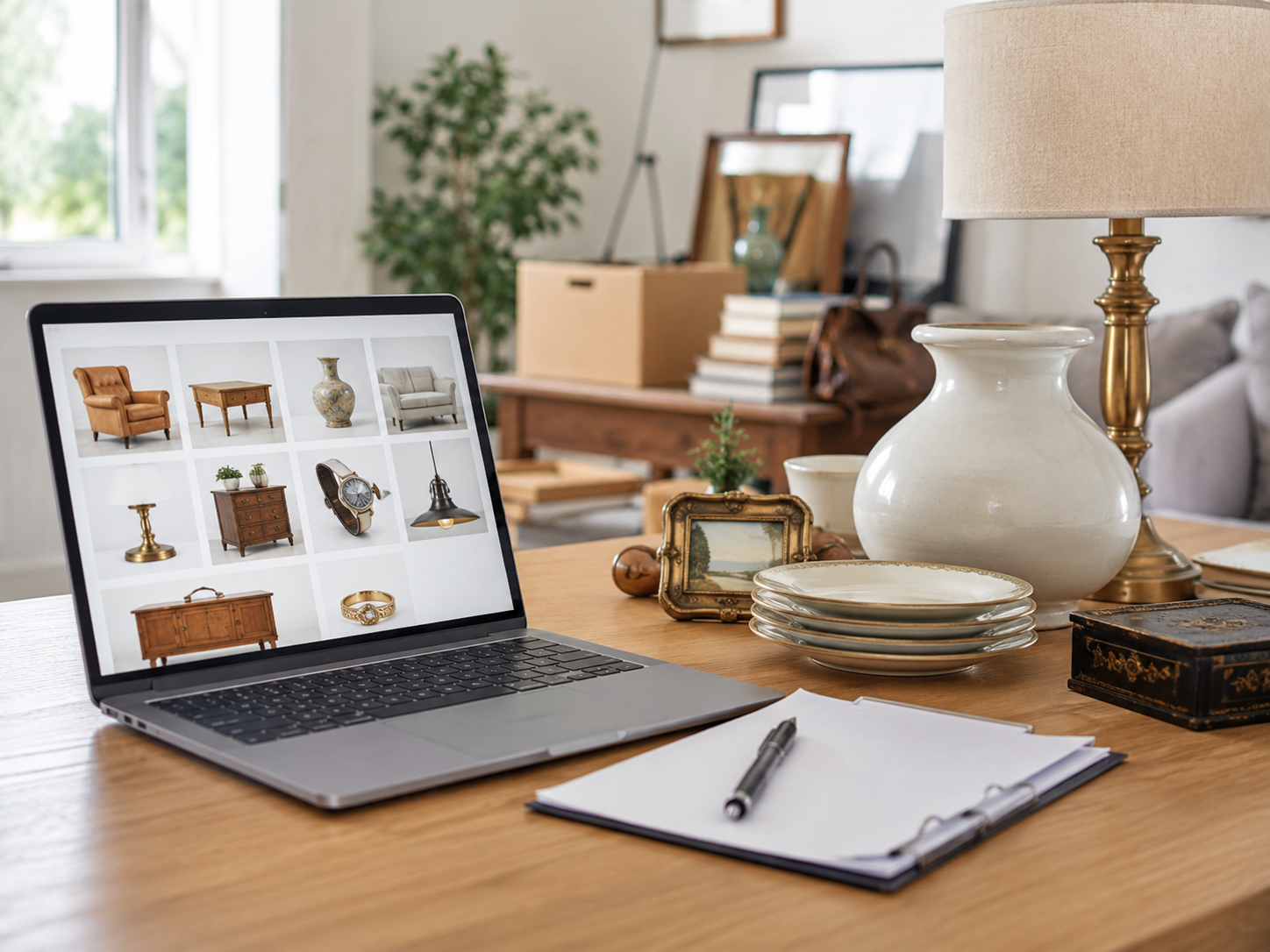 estate vs online auction