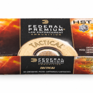 Federal Premium Law Enforcement Tactical HST 9mm Luger 124 Grain JHP Ammo, 50 Rounds - Box 1 of 3